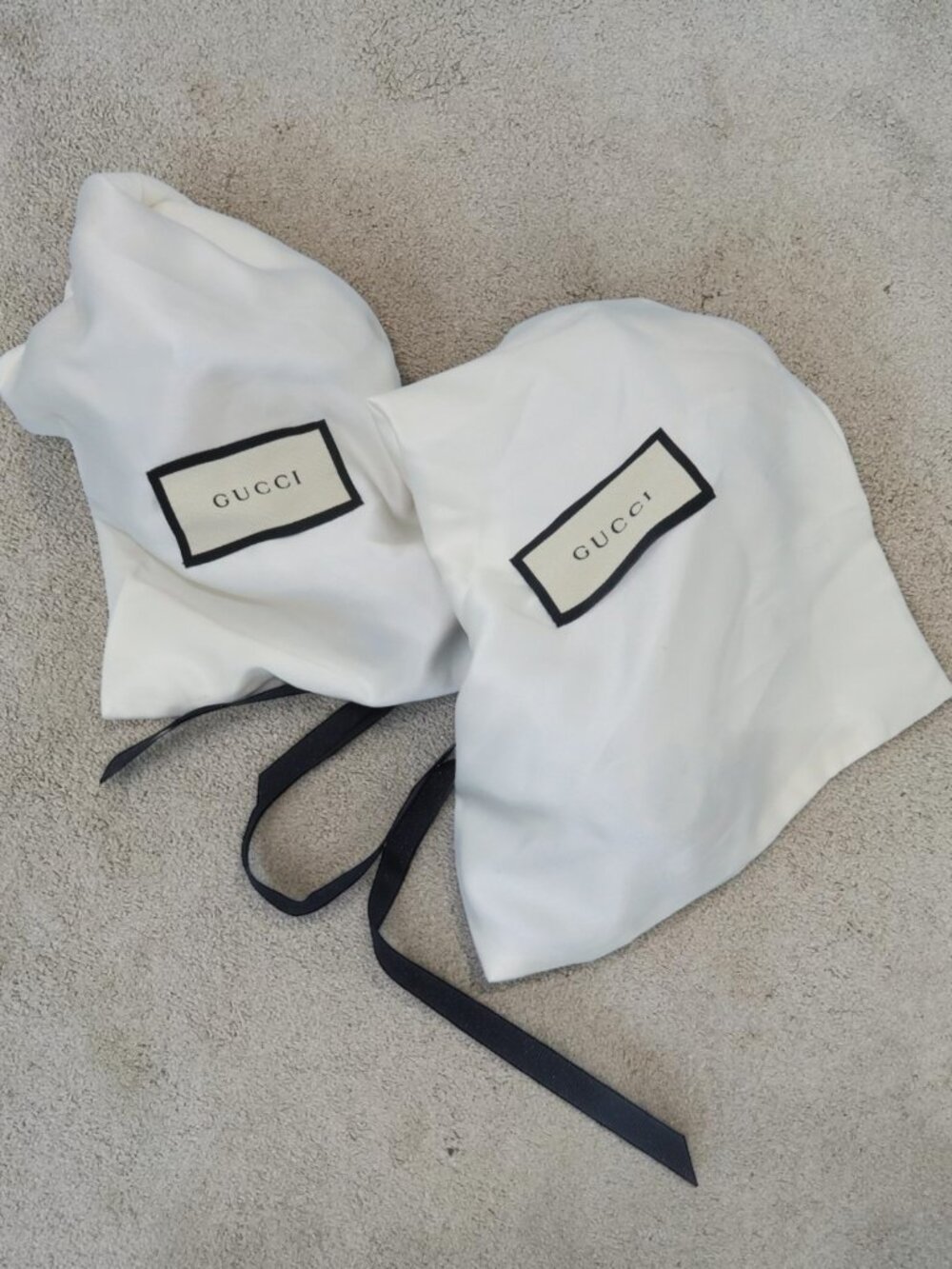 Gucci GG Marmont Ankle Strap Sandals Black Leather Block Heel Size 38 Authentic - Picture 11 of 11